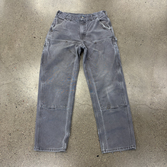 Vintage Carhartt Double Knees Gray (32x32)