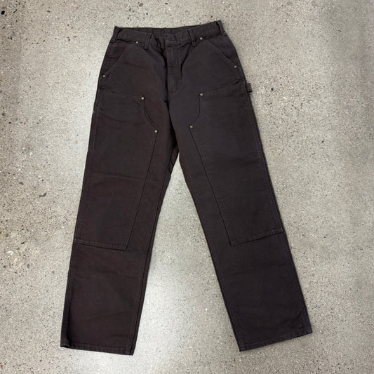 Carhartt Double Knees Dark Brown