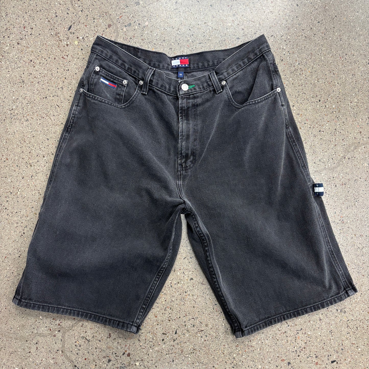 Vintage Tommy Jorts Black (35)