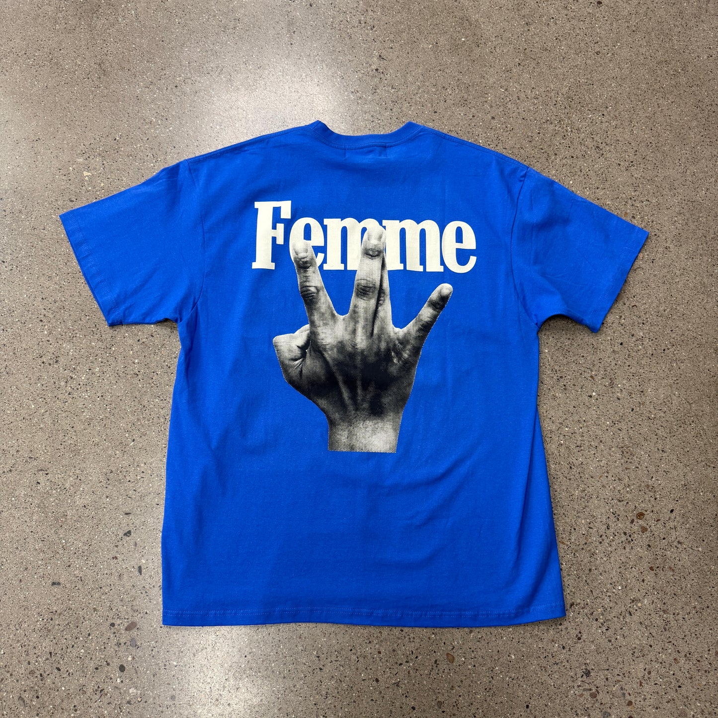 Homme Femme Westside Shirt Blue