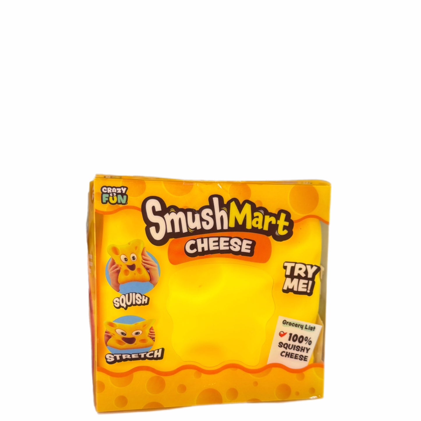 Smush Mart Cheese Fidget Toy