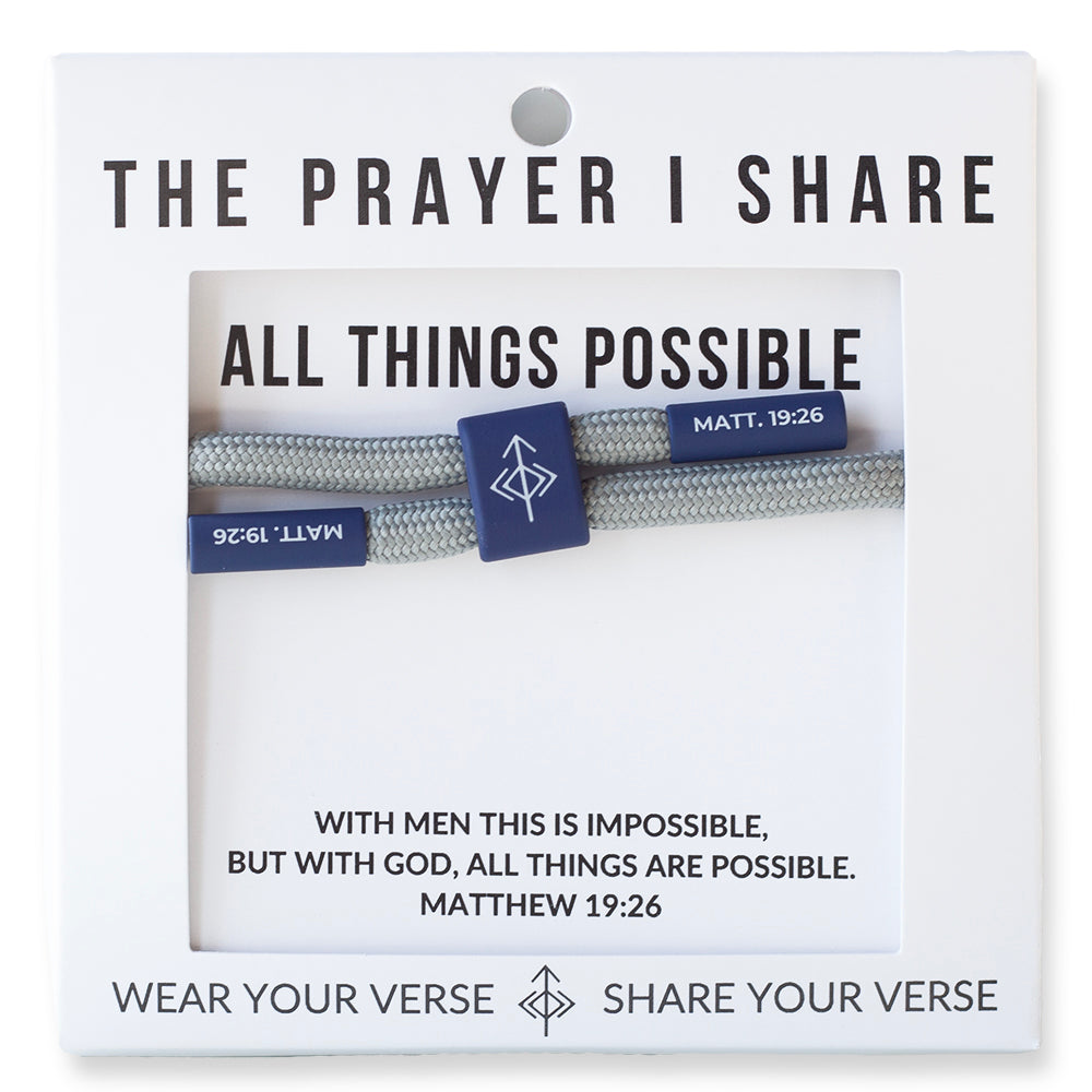 The Prayer I Share Bracelet