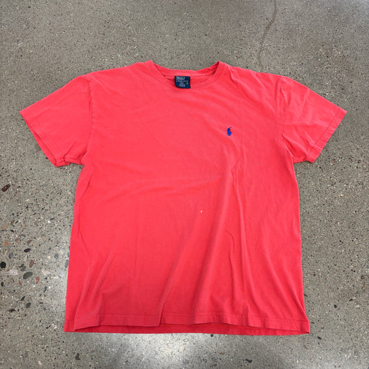 Vintage Rerun Polo Pocket Logo Shirt Red (M)