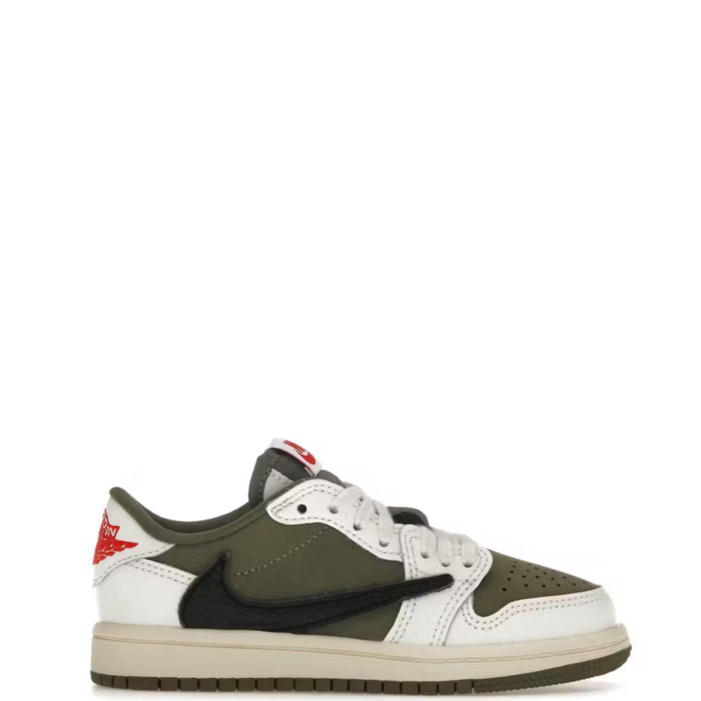 Jordan 1 Low Travis Medium Olive (PS)