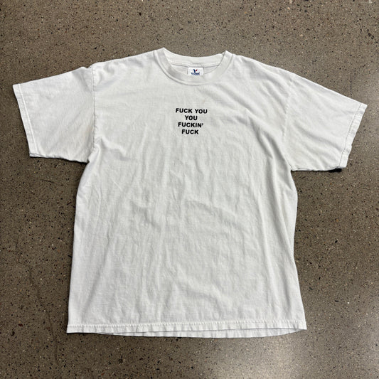 Vintage F You Shirt (XL)