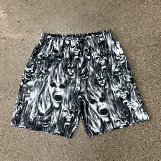 Warren Lotas Wall Of Flesh Shorts Black