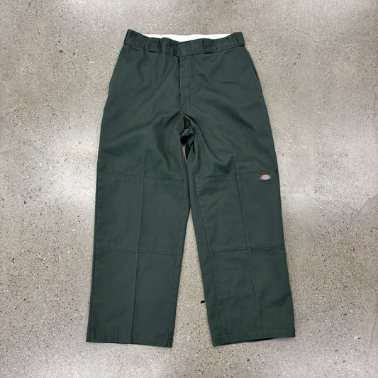 Dickies Double Knee Pants Olive (34x32)