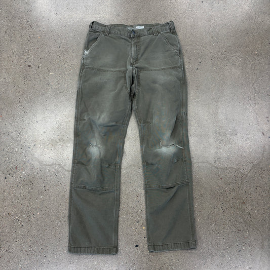 Carhartt Double Knee Pants Olive (33x34)